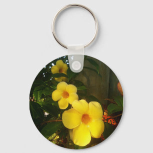 Flower Yellow Cocoa Beach 2014 jGibney The MUSEUM Keychain