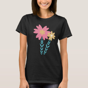 Flower Yellow Pink Floral Garden Tank Top