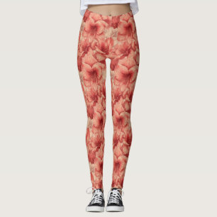 Flower Yoga Amaryllis Aesthetic Mother'S Day Gifts Leggings