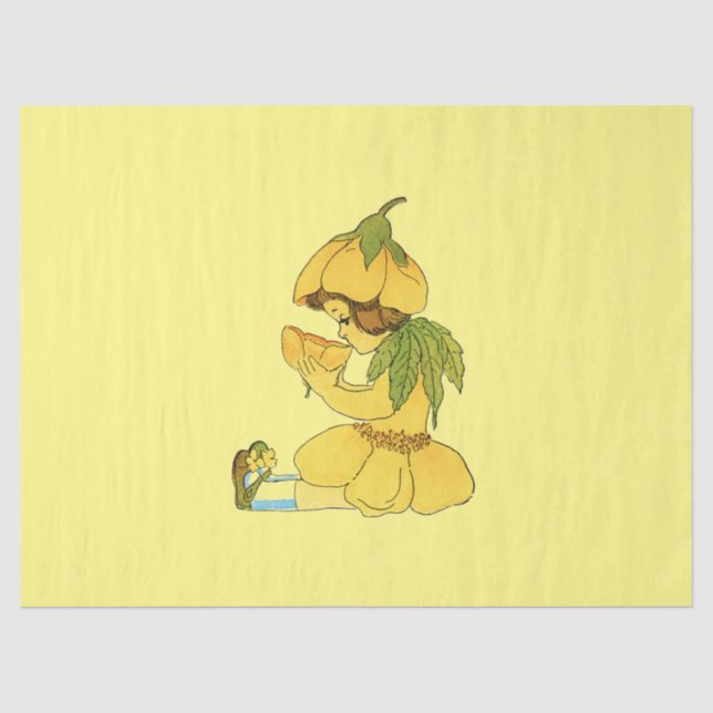 Flowerchild Buttercup Tissue Paper (Front)