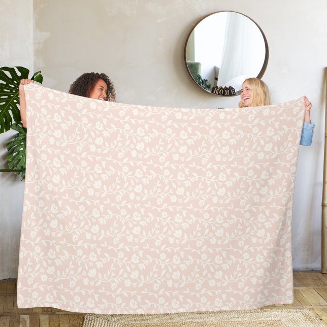 flowered bedding. fleece blanket (Creator Uploaded)