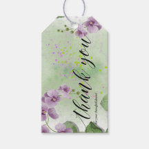 Flowered Gift Tag