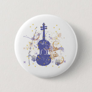 flowerfiddle 2 inch round button