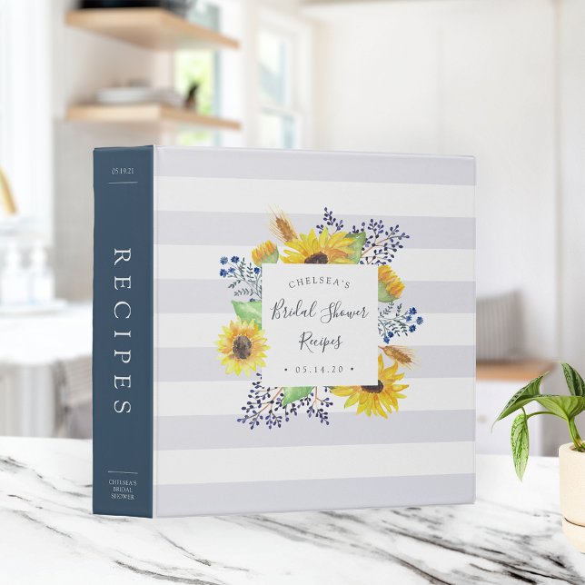 Flowerfields Bridal Shower Recipe Binder (Creator Uploaded)