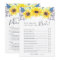 Flowerfields Double-Sided Bridal Shower Game