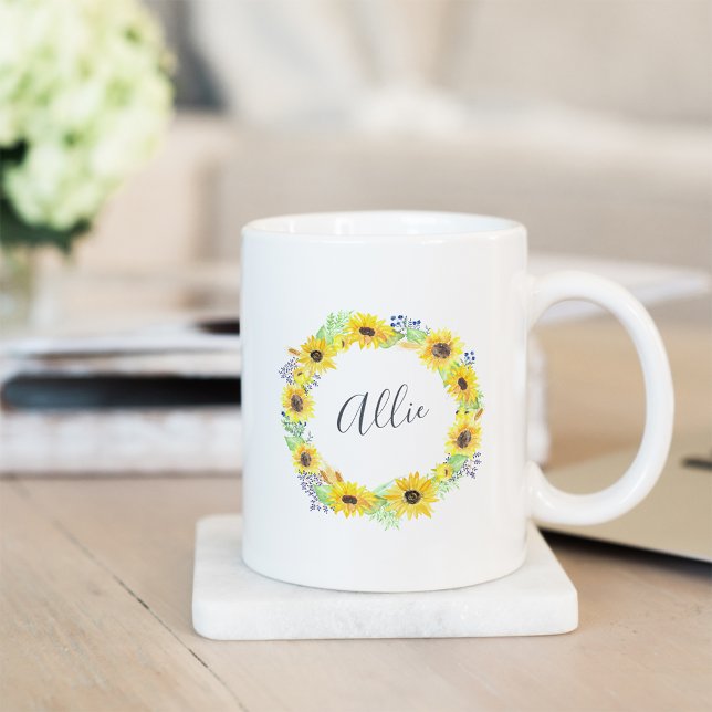Flowerfields Personalized Coffee Mug (Creator Uploaded)