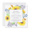 Flowerfields Square Bridal Shower Invitation