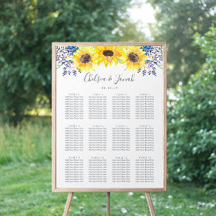 Flowerfields Wedding Seating Chart