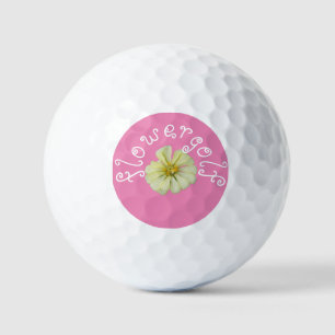 Flowergolf Glof Balls White Flower