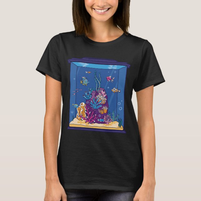 Flowerhorn fish T-Shirt (Front)