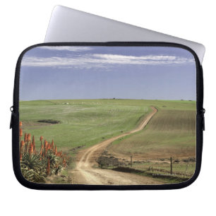 Flowering aloes near Caledon, Western Cape Laptop Sleeve