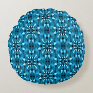 Flowering Bubbles..... Round Pillow
