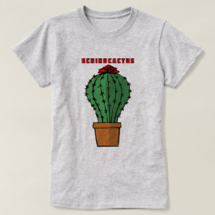 Flowering Cactus - Echinocactus T-Shirt