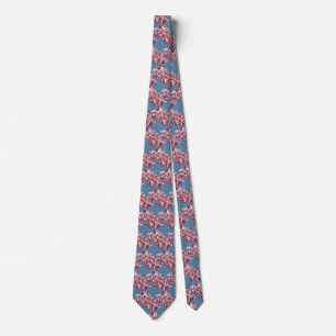 Flowering Cherry Branch in Sunshine Tie