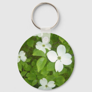 Flowering Dogwood Tree Keychain