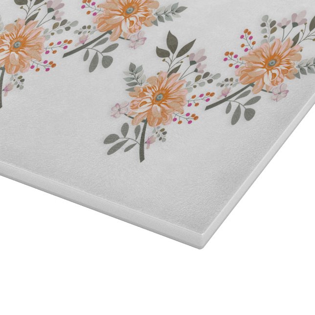 flowering duet cutting board (Corner)