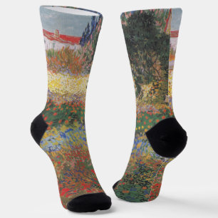 Flowering Garden - Vincent van Gogh Socks