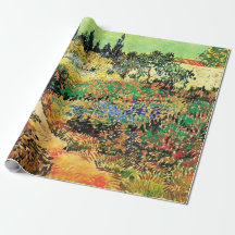 Flowering Garden with Path by Vincent van Gogh.