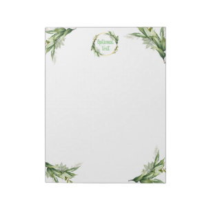 Flowering Olive Tree Branches Notepad