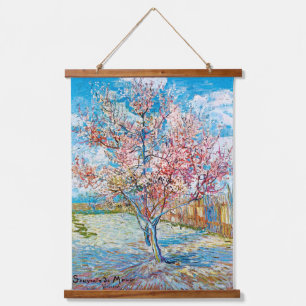 Flowering Peach Tree, Van Gogh Hanging Tapestry