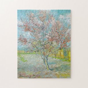 Flowering Peach Tree   Vincent Van Gogh Jigsaw Puzzle