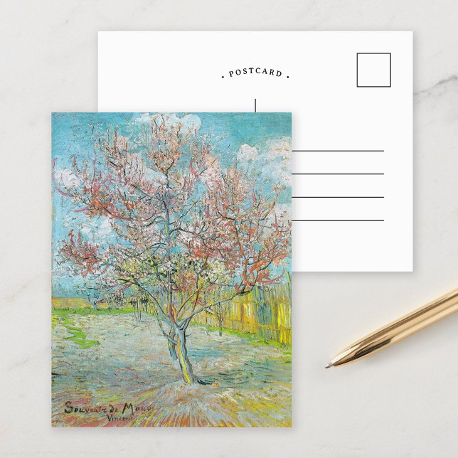 Flowering Peach Tree | Vincent van Gogh Postcard (Creator Uploaded)