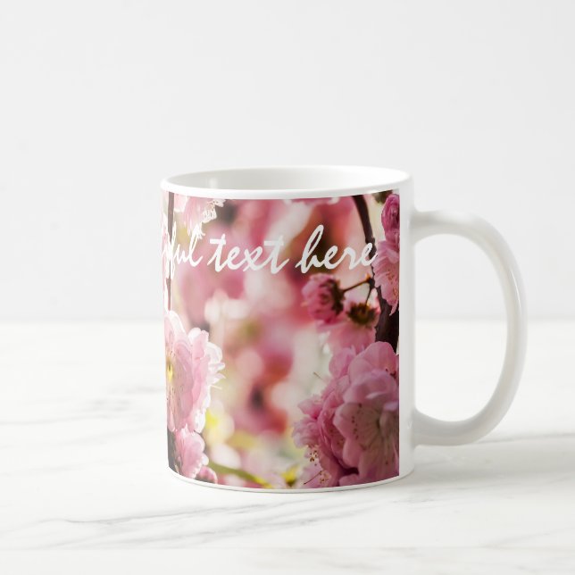 Flowering Plum - Pink Paradize Coffee Mug (Right)