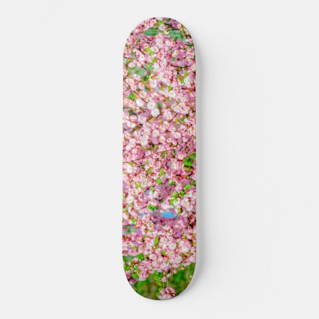 Flowering Plum Skateboard (Front)
