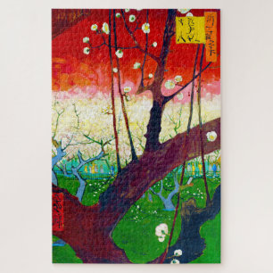 Flowering Plum Tree (after Hiroshige), Van Gogh Jigsaw Puzzle