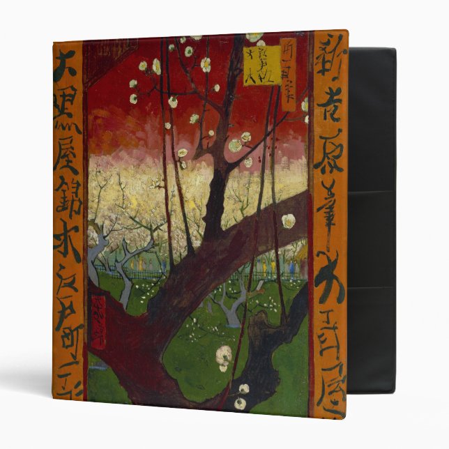 Flowering plum tree Binder (Front/Inside)