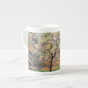Flowering Plum Tree, Eragny Camille Pissarro   Bone China Mug