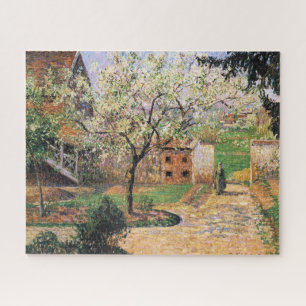 Flowering Plum Tree, Eragny Camille Pissarro   Jigsaw Puzzle