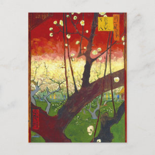 Flowering Plum Tree (Hiroshige) Van Gogh Fine Art Postcard