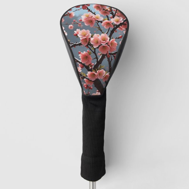 Flowering Quince image Golf Head Cover (Front)