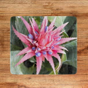 Flowering Silver Vase Plant Floral Cutting Board