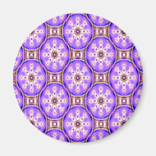 Flowering Tartan Stars... Magnet
