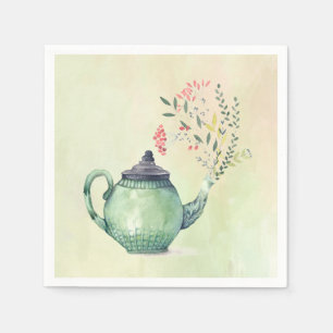 Flowering Teapot Napkin