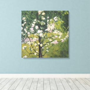 Flowering Trees Kolo Moser Canvas Print