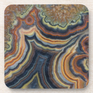 Flowering tube onyx coaster