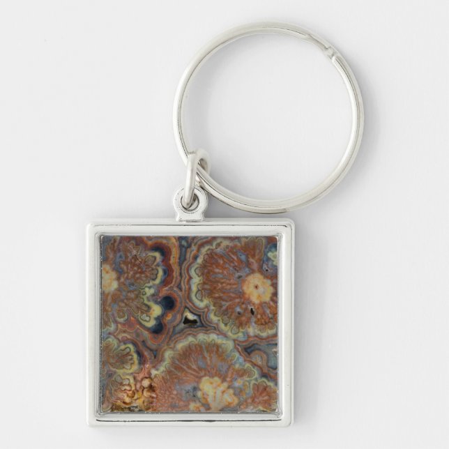 Flowering Tube Onyx Keychain (Front)