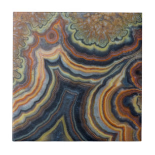 Flowering tube onyx tile