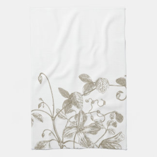 Flowering Vine Botanical Tea Towel