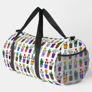 Flowerpots  duffle bag
