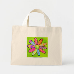 FlowerPower! Mini Tote Bag