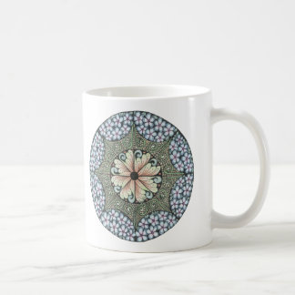 Flowers3 doodle art mug. coffee mug