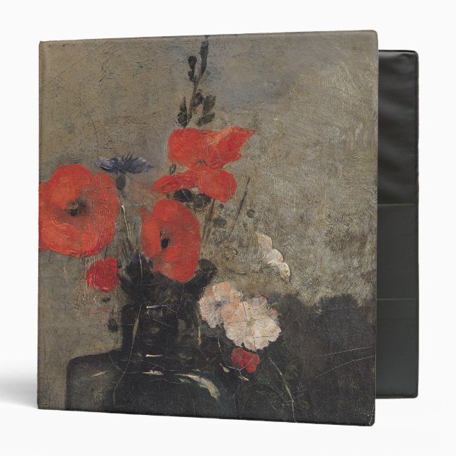 Flowers, 1857 binder (Front/Inside)