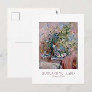Flowers 1906 by Edouard Vuillard Postcard