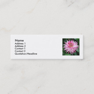 flowers 1 mini business card