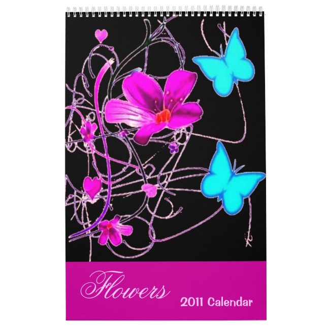 Flowers 2011 Calendar (Cover)