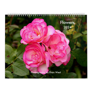 Flowers 2024 calendar